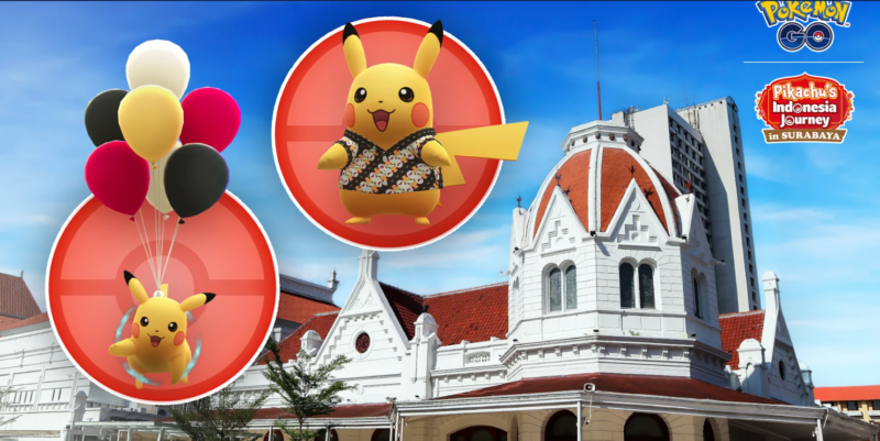 Pikachu's Indonesia Journey：スラバヤ